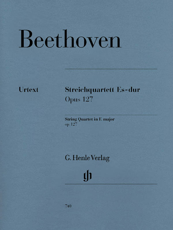 String Quartet E flat major op. 127 - Beethoven/Platen - String Quartet - Parts Set
