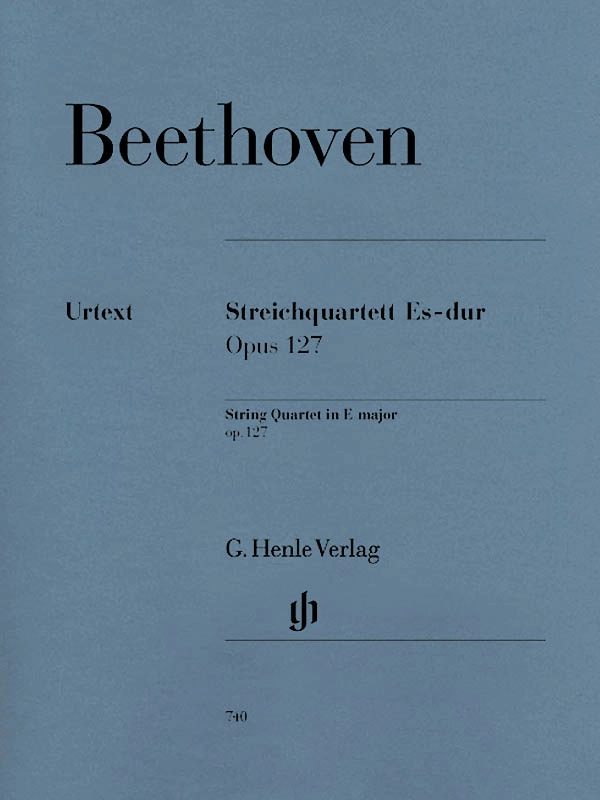 String Quartet E flat major op. 127 - Beethoven/Platen - String Quartet - Parts Set