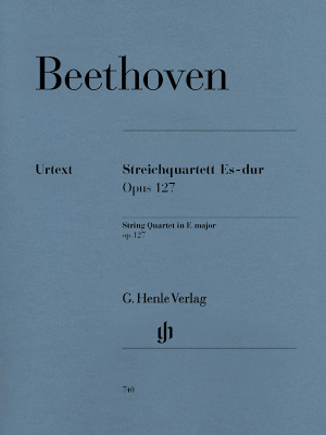 G. Henle Verlag - String Quartet E flat major op. 127 - Beethoven/Platen - String Quartet - Parts Set