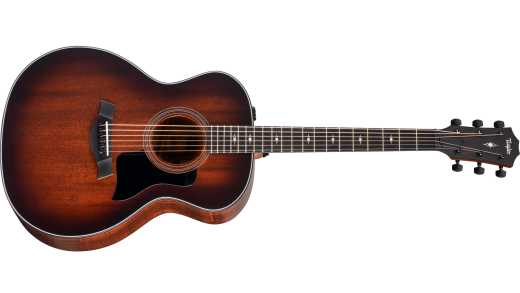Taylor Guitars - 324e Tropical Mahogany Acoustic-Electric Guitar w/Case - Shaded Edgeburst