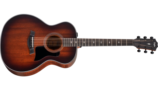 Taylor Guitars - 324e Tropical Mahogany Acoustic-Electric Guitar w/Case - Shaded Edgeburst