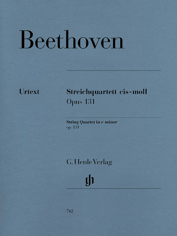 String Quartet c sharp minor op. 131 - Beethoven/Platen - String Quartet - Parts Set