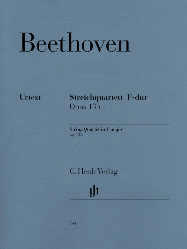 String Quartet F major op. 135 - Beethoven/Cadenbach - String Quartet - Parts Set