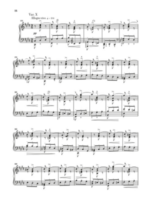 Theme et Variations op. 73 - Faure/Jost - Piano - Sheet Music