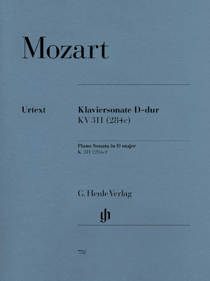 G. Henle Verlag - Sonata D major K. 311 (284c) - Mozart/Herttrich - Piano - Sheet Music