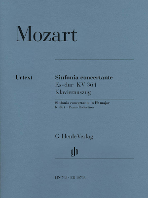 G. Henle Verlag - Sinfonia Concertante E flat major K.364 Mozart, Seiffert Violon, alto et rduction pour piano Livre