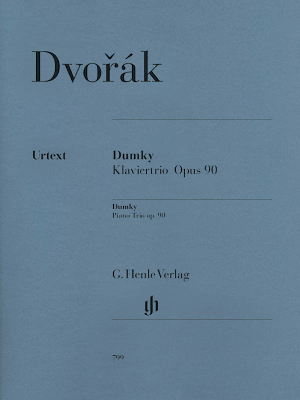 G. Henle Verlag - Dumky: Piano Trio op. 90 Dvork, Dge Trio avec piano Livre