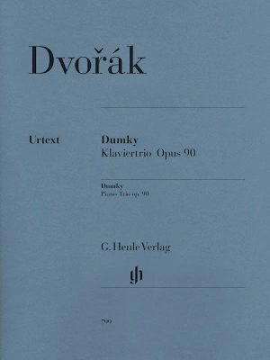 G. Henle Verlag - Dumky: Piano Trio op. 90 - Dvorak/Doge - Piano Trio - Book