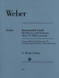 G. Henle Verlag - Concert Piece in f minor op. 79 for Piano and Orchestra (Piano Reduction) - Weber\/Herttrich - Piano\/Piano Reduction (2 Pianos, 4 Hands) - Book