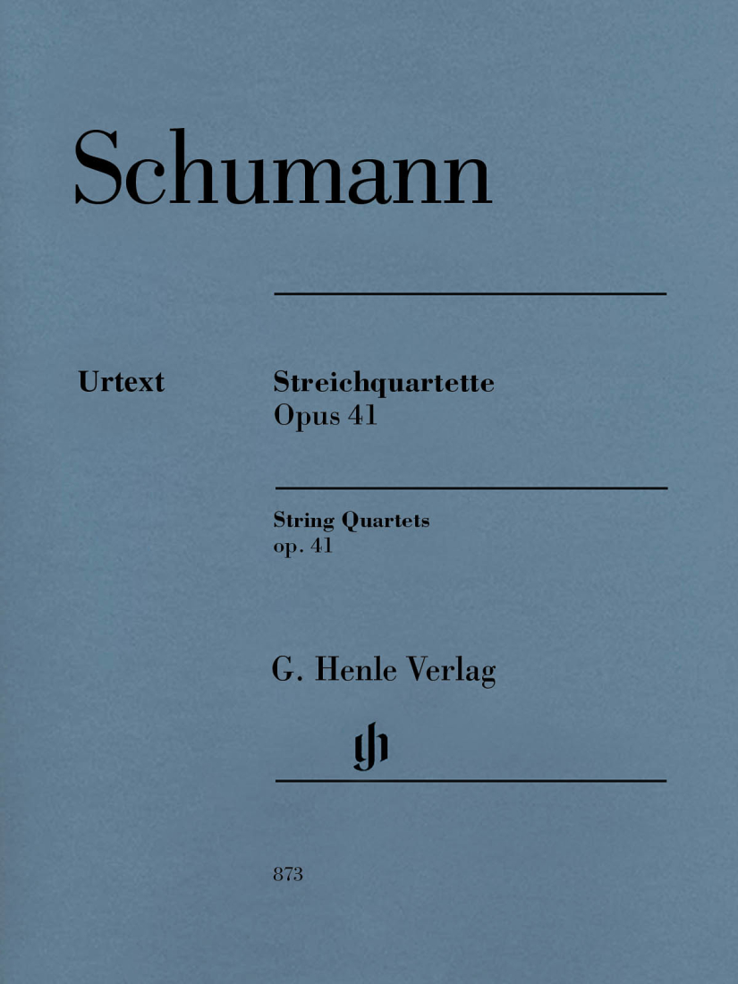 String Quartets op. 41 - Schumann/Herttrich - String Quartet - Parts Set