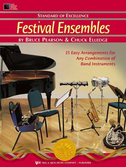Standard of Excellence: Festival Ensembles Book 1 - Pearson/Elledge - Bassoon /Trombone /Baritone BC - Book