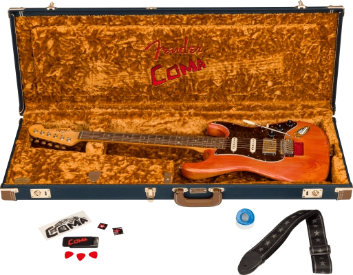 Michael Landau Coma Stratocaster, Rosewood Fingerboard - Coma Red