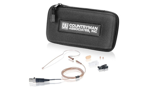Countryman - E6 Directional Earset Microphone, Light Beige 3.5mm