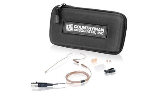E6 Directional Earset Microphone, Light Beige 3.5mm