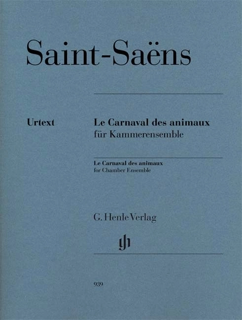 Le Carnaval des animaux - Saint-Saens/Heinemann - Chamber Ensemble - Parts Set