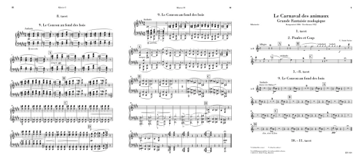 Le Carnaval des animaux - Saint-Saens/Heinemann - Chamber Ensemble - Parts Set