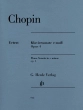 G. Henle Verlag - Piano Sonata c minor op. 4 - Chopin \/Mullemann \/Gerbracht - Piano - Book