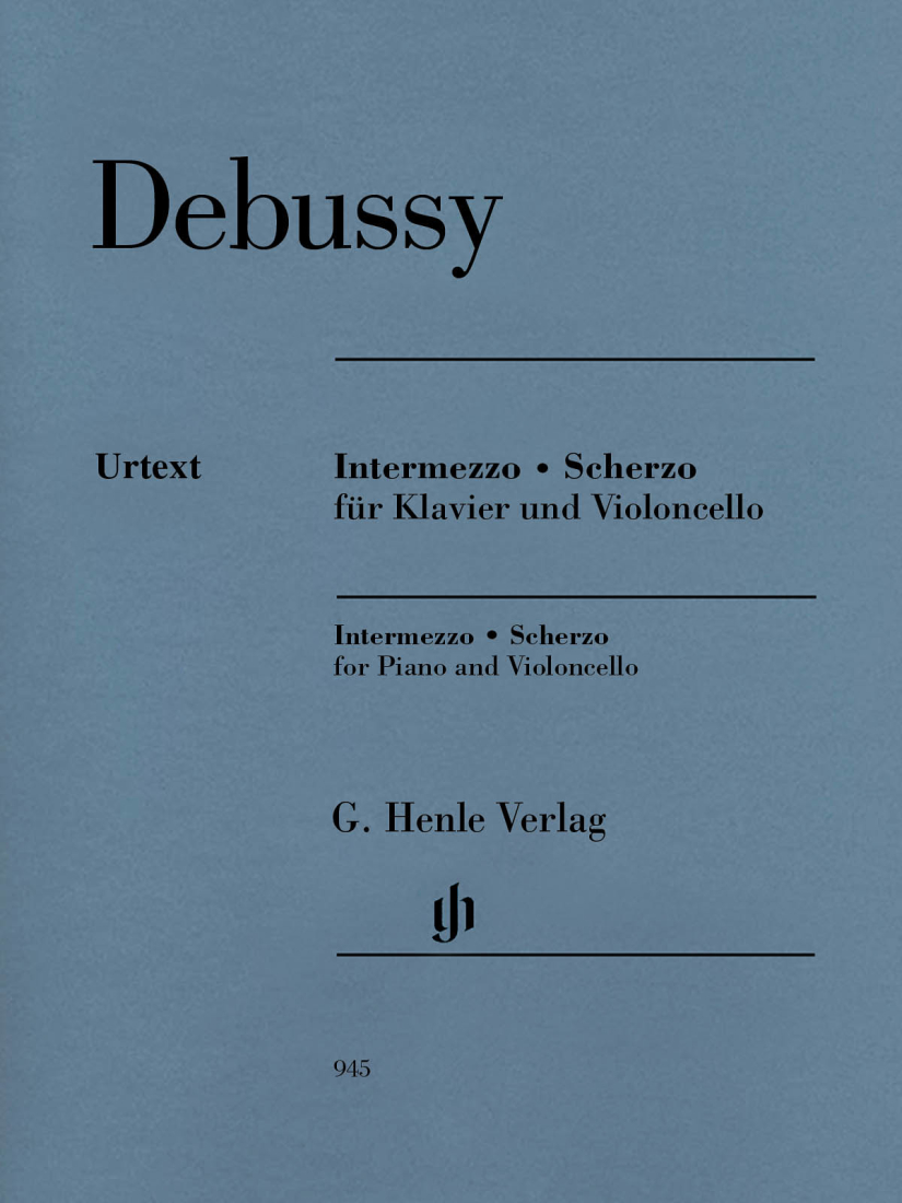 Intermezzo & Scherzo - Debussy/Debussy - Cello/Piano - Book