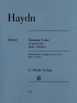 G. Henle Verlag - Fantasia in C major (Capriccio) Hob. XVII:4 - Haydn/Gerlach - Piano - Sheet Music