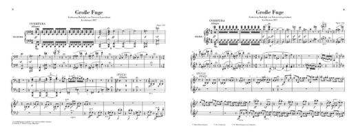Grand Fugue op. 134 - Beethoven/Herttrich - Piano Duet (1 Piano, 4 Hands) - Book