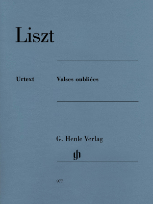 G. Henle Verlag - Valses oubliees - Liszt/Jost - Piano - Book