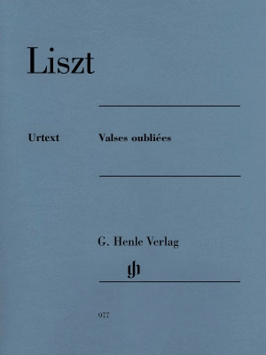 G. Henle Verlag - Valses oubliees - Liszt/Jost - Piano - Book