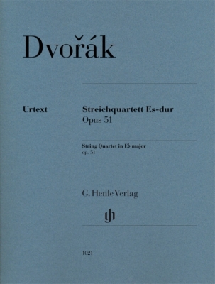 G. Henle Verlag - String Quartet E flat major op. 51 - Dvorak/Jost - String Quartet - Parts Set