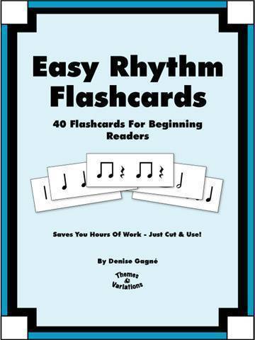 Easy Rhythm Flashcards - Gagne