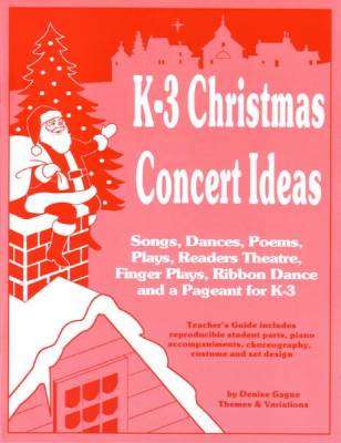 K-3 Christmas Concert Ideas - Gagne - Book/CD