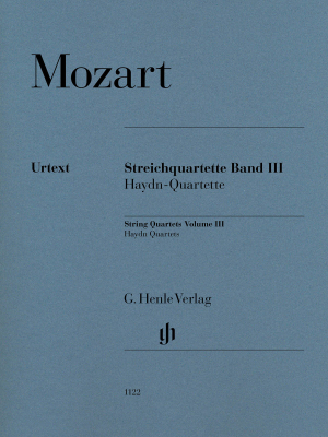 G. Henle Verlag - String Quartets, Volume III (Haydn Quartets)  - Mozart/Seiffert - String Quartet - Parts Set