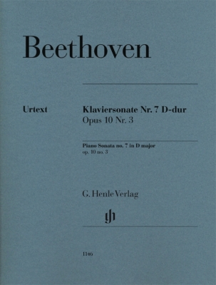 G. Henle Verlag - Sonata in no. 7 D major op. 10 no. 3 - Beethoven /Gertsch /Perahia - Piano - Book
