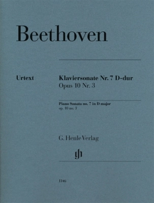 G. Henle Verlag - Sonata in no. 7 D major op. 10 no. 3 - Beethoven /Gertsch /Perahia - Piano - Book