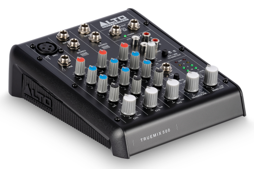 TrueMix 500 5-Channel Analog Mixer w/USB for Home Recording