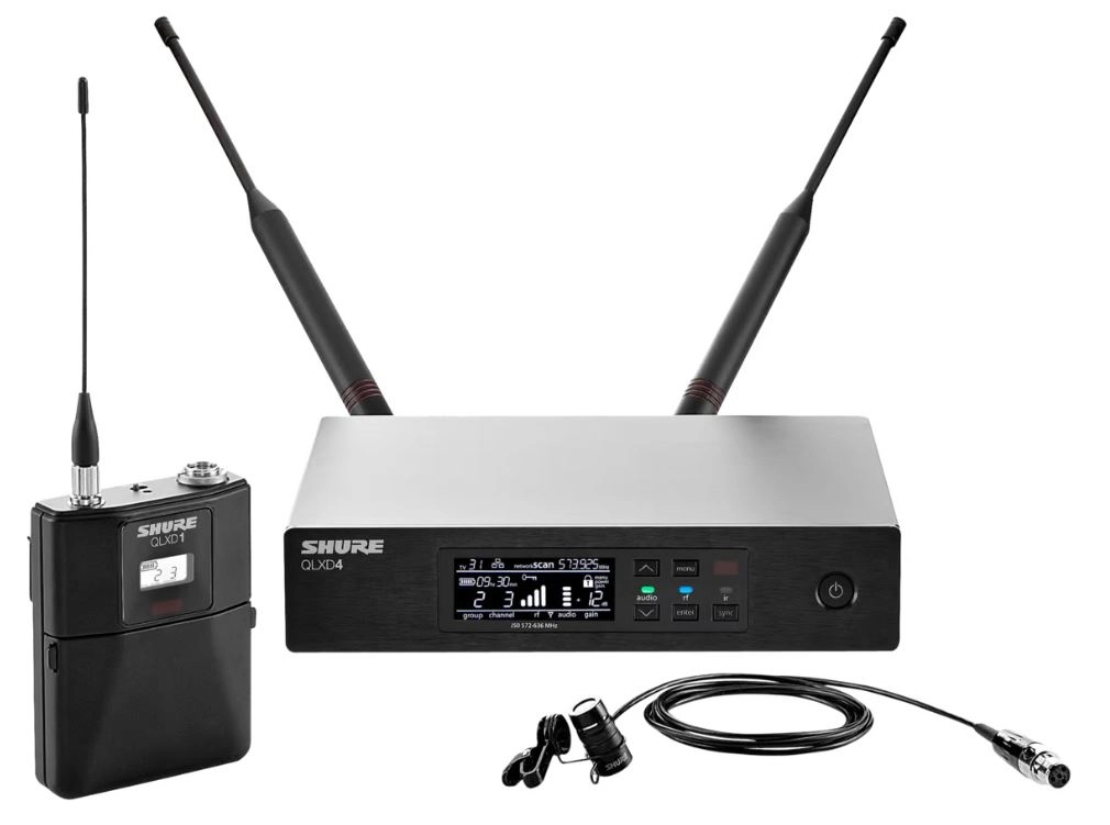 QLXD14 Wireless System with WL184 Lavalier Microphone (H50 Band)