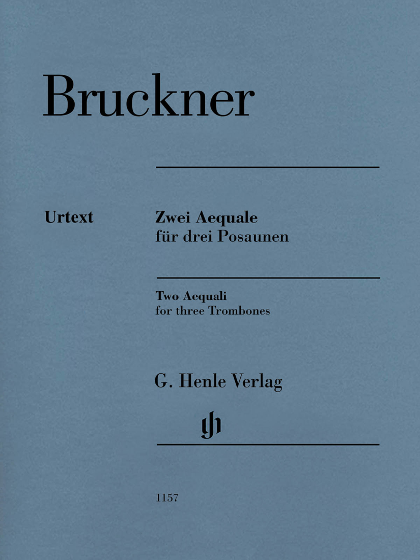 Two Aequali for Three Trombones - Bruckner/Rahmer - Trombone Trio - Score/Parts