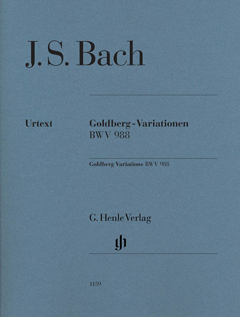 Goldberg Variations, BWV 988 (Edition without Fingering) - Bach/Steglich - Piano - Book