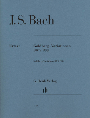 G. Henle Verlag - Goldberg Variations, BWV 988 (Edition without Fingering) - Bach/Steglich - Piano - Book