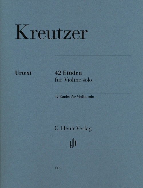 42 Etudes for Violin solo - Kreutzer /Gertsch /Turban - Violin - Book
