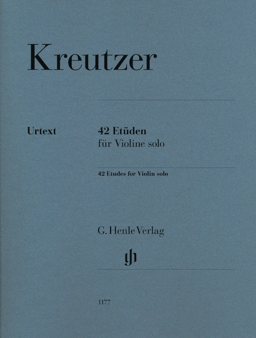 42 Etudes for Violin solo - Kreutzer /Gertsch /Turban - Violin - Book