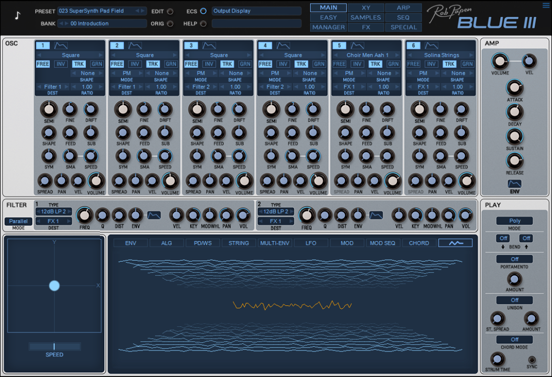 Blue III Virtual Synthesizer - Download