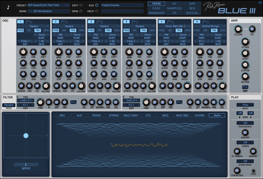 Blue III Virtual Synthesizer - Download