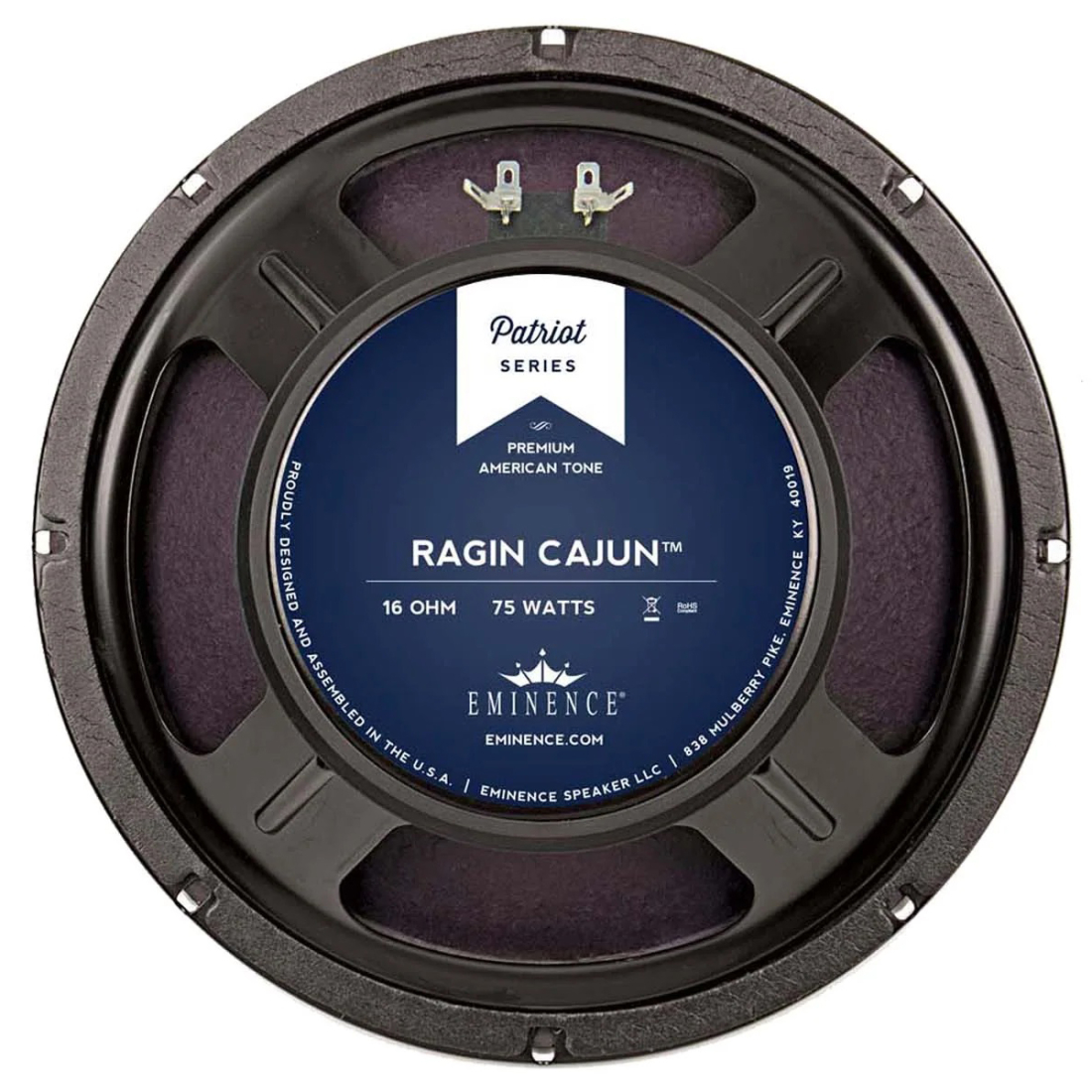 Ragin Cajun 10\'\' Guitar Speaker - 16 Ohm