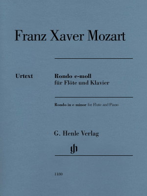 G. Henle Verlag - Rondo in E minor F.X. Mozart, Nottelmann Flte et piano Partition individuelle