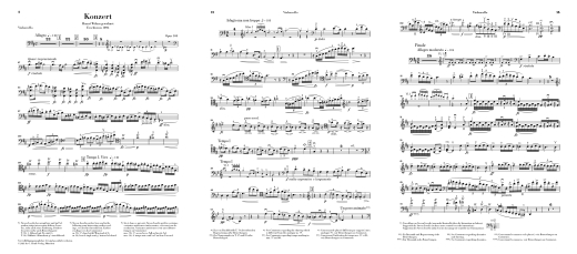 Concerto in B minor op. 104 - Dvorak/Oppermann - Cello/Piano - Book