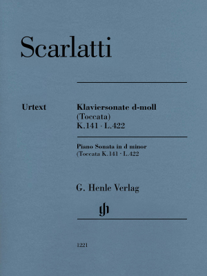 G. Henle Verlag - Sonata in D minor (Toccata) K. 141, L. 422 - Scarlatti/Johnsson - Piano - Sheet Music