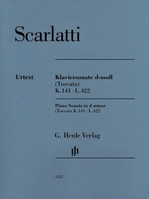 G. Henle Verlag - Sonata in D minor (Toccata) K. 141, L. 422 - Scarlatti/Johnsson - Piano - Sheet Music