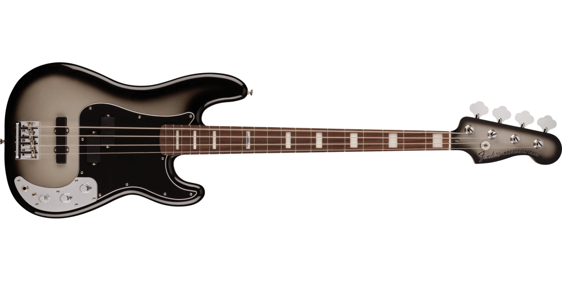 Troy Sanders Precision Bass, Rosewood Fingerboard - Silverburst