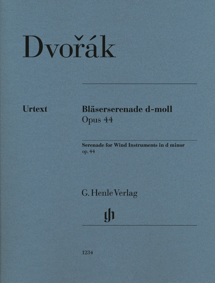 Wind Serenade in D minor op. 44 - Dvorak/Rahmer - Chamber Ensemble - Parts Set