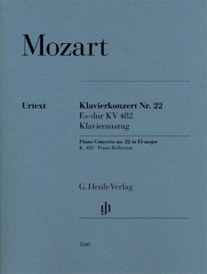 G. Henle Verlag - Concerto no.22 in E flat major K.482  Mozart, Eisen Piano et rduction pour piano (2pianos, 4mains) Livre