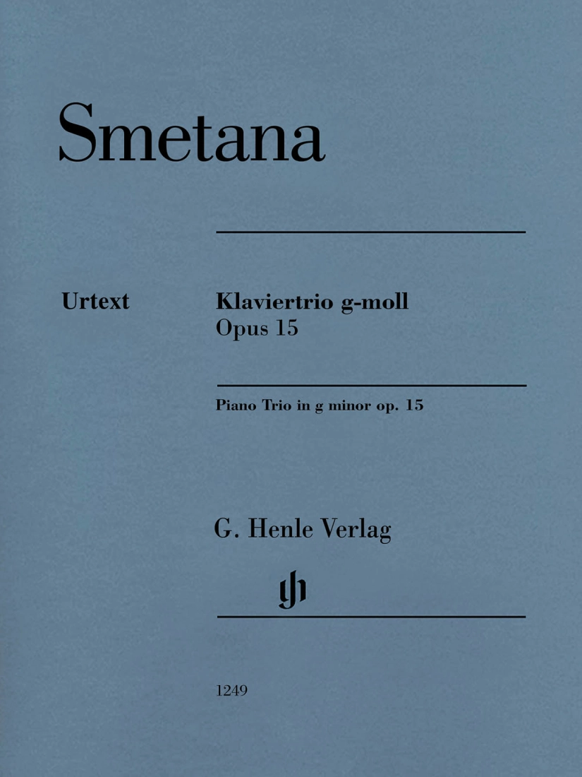 Piano Trio g minor op. 15 - Smetana/Pospisil - Piano Trio (Violin/Cello/Piano) - Score/Parts